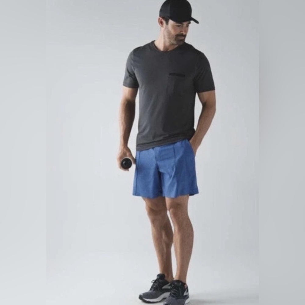 Lululemon Run All Day Athletic Shorts Mens S Running Training Performance x1278